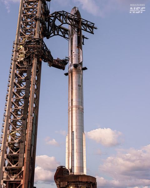 11-й испытательный полёт Starship может состояться в ночь с понедельника на вторник