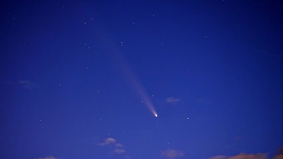 Самая яркая комета осени сблизится с Землей 21 октября