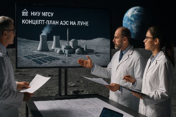Насколько реально создать АЭС на безжизненной Луне? У российских инженеров есть ответ