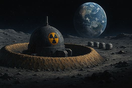 Насколько реально создать АЭС на безжизненной Луне? У российских инженеров есть ответ