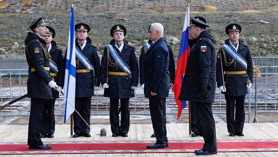 Атомная подлодка «Хабаровск» спущена на воду в Северодвинске